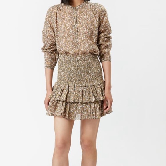 Isabel Marant Etoile Jupe Naomi – Khaki sz 38 - Picture 2 of 6